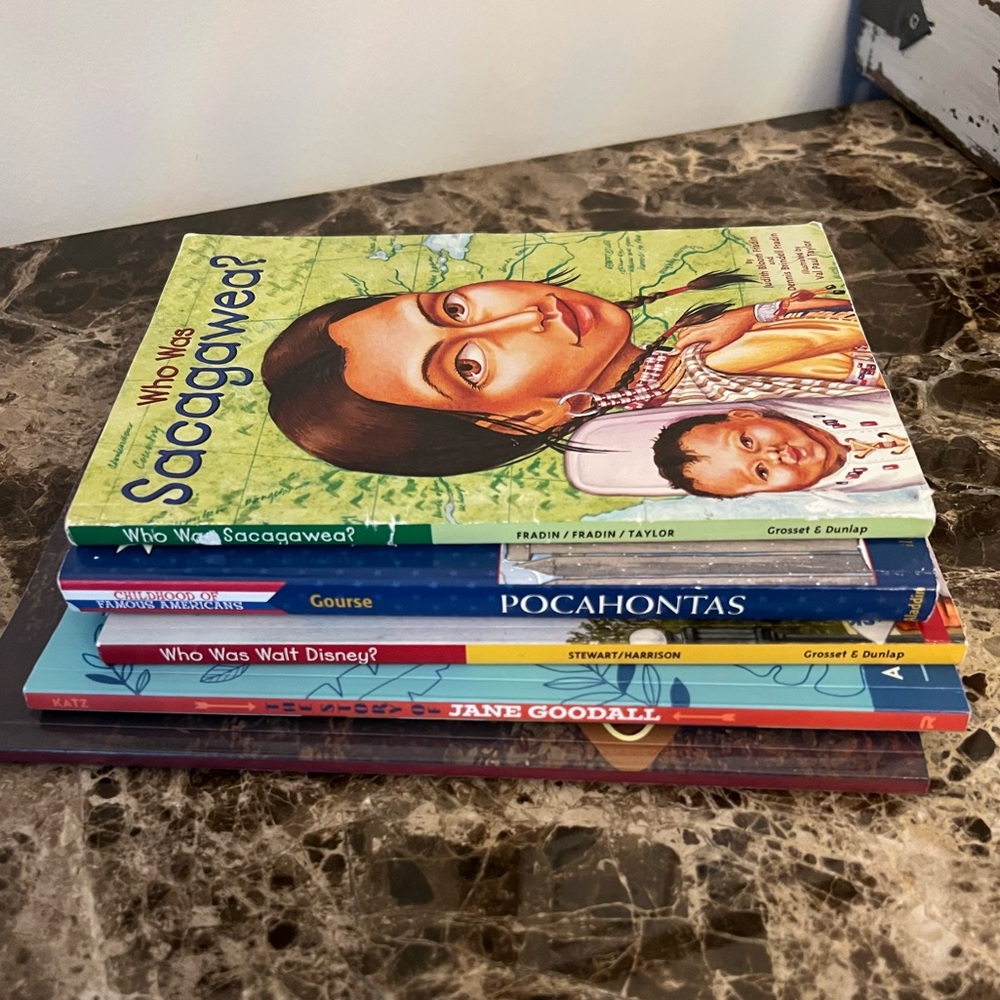 Five book bundle - biography - great learning 8-12